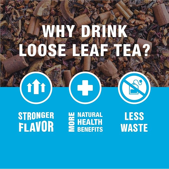 Tiesta Tea Advent Calendar 2025, Loose Leaf Herbal Tea Variety Pack, 24 Exquisite Loose Leaf Blends for Brew Lovers, Box of Herbal and Fruit Infusions, Hot or Iced, Holiday Gift Set Package