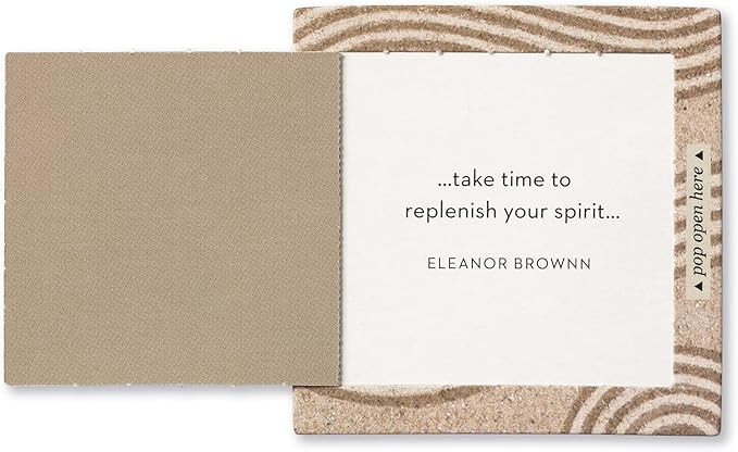 Compendium ThoughtFulls Pop-Open Cards — Mindfulness — 30 Pop-Open Cards, Each with a Different Inspiring Message Inside