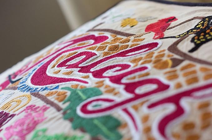 Catstudio Raleigh Embroidered Decorative Throw Pillow