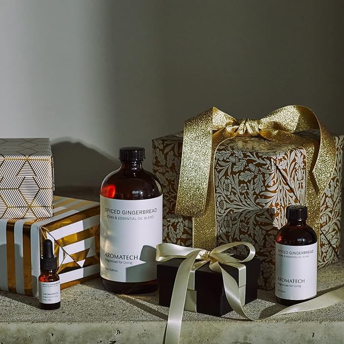 AromaTech Spiced Gingerbread for Aroma Oil Scent Diffusers - 10 Milliliter