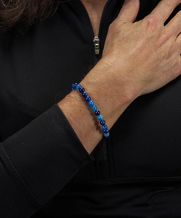 Cherry Tree Collection - Small, Medium, Large Sizes - Gemstone Beaded Bracelets For Women and Men - 6mm Round Beads