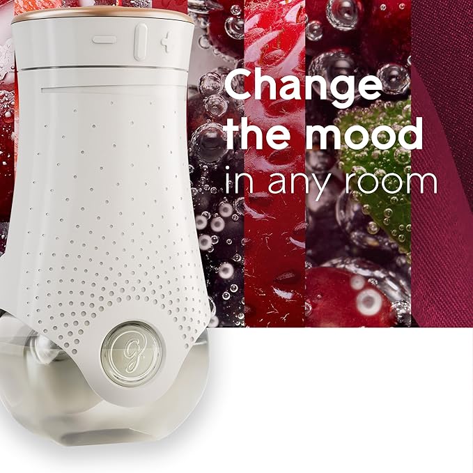 Glade PlugIns Refills Air Freshener, Scented and Essential Oils for Home and Bathroom, Bubbly Berry Splash, 3.35 Fl Oz, 5 Count