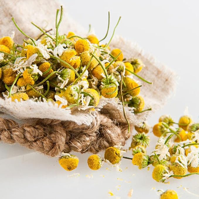 80g/2.82Oz Chamomile Tea bags, 50 Teabags - Pure & Natural Chamomile Flower Herbal Tea for Relaxation - Non-GMO - Caffeine-free