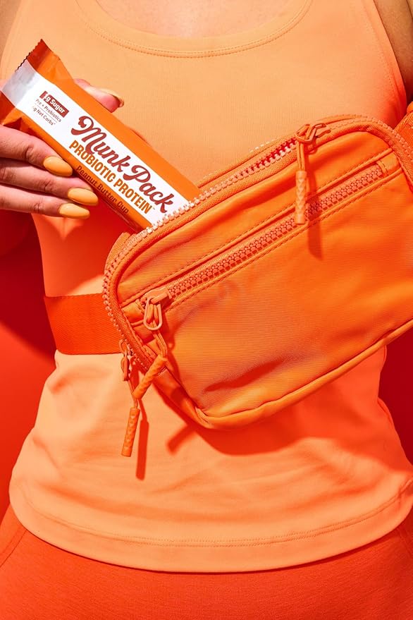 Munk Pack 15g Probiotic Keto Protein Bars - Low Sugar, High Protein -1g Sugar, 4g Net Carbs. Vegan + Plant Based Gut Health. Low Carb Healthy Snack Bar. Peanut Butter Cup- 12 Count