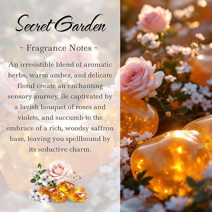 Innergy Heart Chakra Crystal Infused Car Air Freshener - Portable 8 ml. Hanging Essential Oil Diffuser For Vehicle, Long-Lasting Fragrance, Eco-Friendly Design, Freshness On The Go!