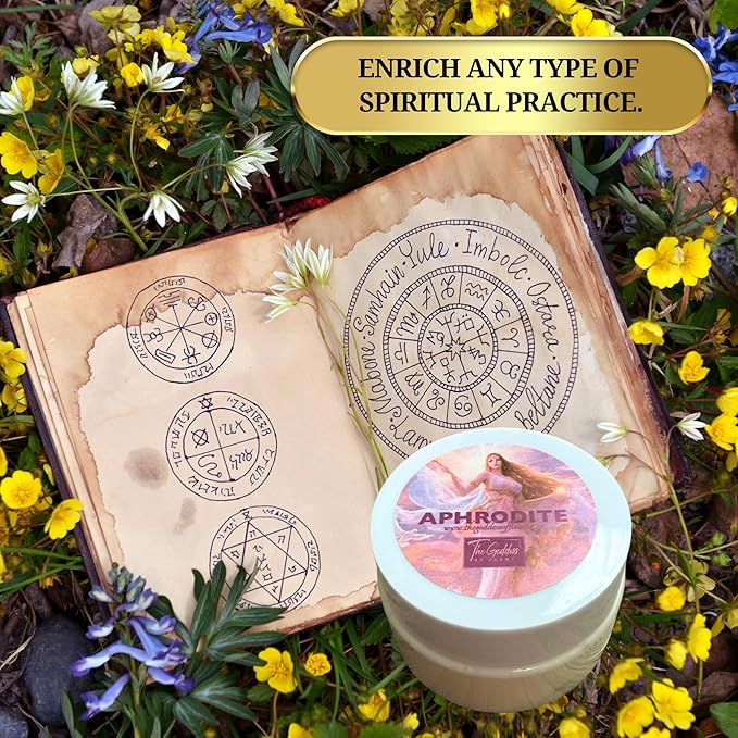 Aphrodite Body Butter – Whipped Shea Blend for Love, Beauty & Sensuality – Handmade Spiritual Moisturizer for Self-Love & Goddess Energy