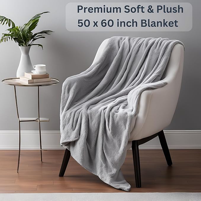 Get Well Soon Gifts for Women - Care Package for Cancer Recovery, Surgery, Sick Friend, Hospital Comfort, Chemo Care Treatment - Gift Basket with Thoughtful Gifts, Thinking of You (Grey)