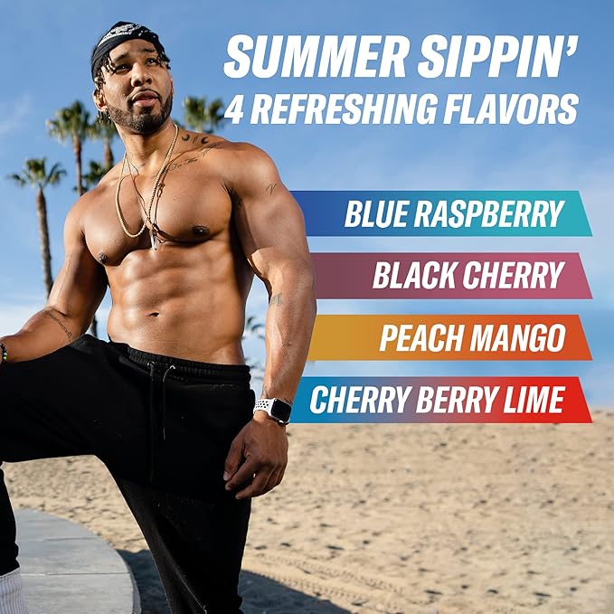 Cellucor C4 Smart Energy Drinks Variety Pack, Sugar Free Performance Fuel & Nootropic Brain Booster, Coffee Substitute or Alternative, 4 Flavor Berry Breeze Variety 12 Pack