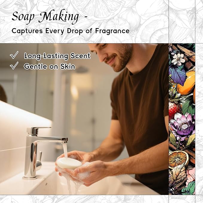 HIQILI Tobacco Vanilla Fragrance Oil for Diffuser, Inspired by T-F.rd Toba-Vanilla, DIY Soap, Candle, Perfume Making, Long Lasting Rich & Spicy Scents - 5.07 Fl Oz