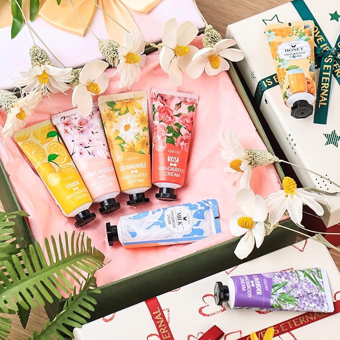 14 Pack Hand Cream Gifts Set for Women,Bulk Hand Lotion for Birthday Gifts for Women, Bridesmaid Gifts,Thank You Gifts, Mini Moisturizing Hand Lotion Travel Size for Dry Cracked Hands