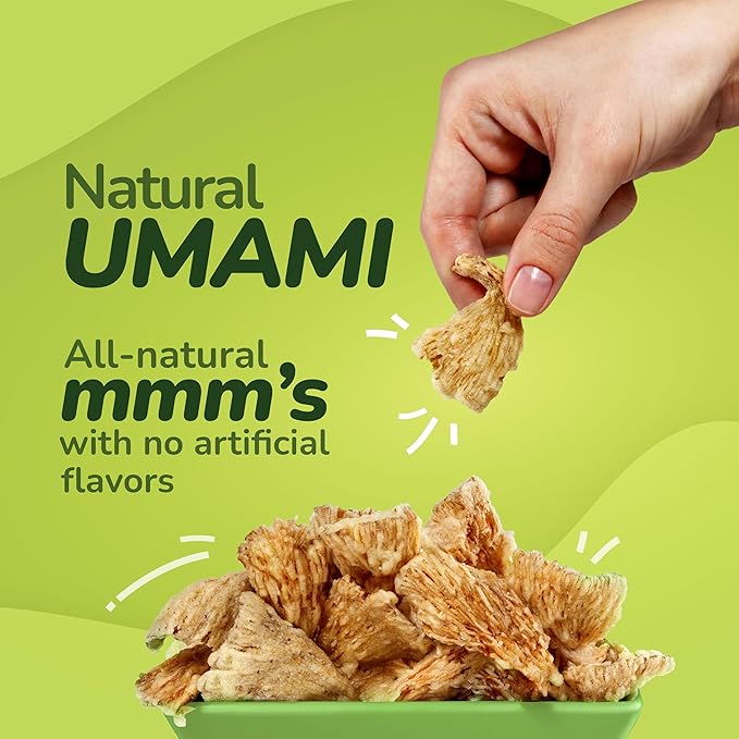 EVIL SNACKS Crunchy Mushroom Chips - SHROOM ORIGINAL Flavor, Non-GMO, Plant-Based, Vegan - Nutrient-Packed, On-the-Go Snack - 1 Oz (6 Pack)