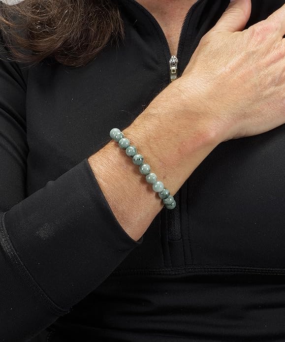 Cherry Tree Collection - Small, Medium, Large Sizes - Gemstone Beaded Bracelets For Women and Men - 8mm Round Beads