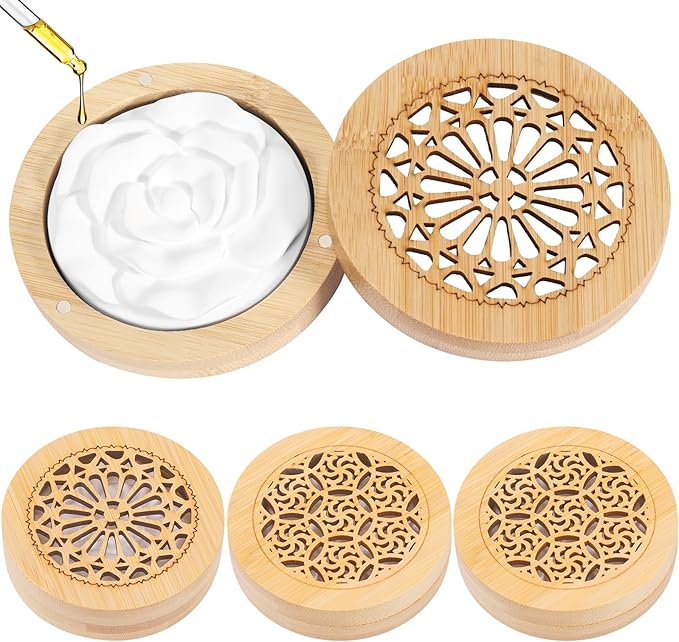 Essential Oil Diffuser Stone, Diffuser for Essential Oils Great for Decorating at Home, Office or Car, and Gift-Giving (4)