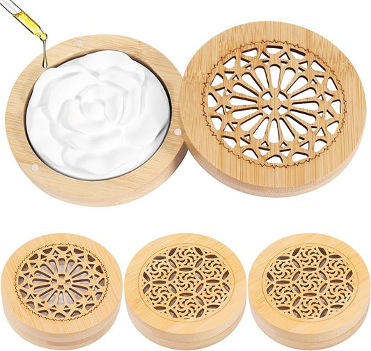 Essential Oil Diffuser Stone, Diffuser for Essential Oils Great for Decorating at Home, Office or Car, and Gift-Giving (4)