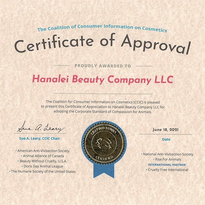 Hanalei Mint Lip Balm & Moisturizer – Natural Kukui Oil & Beeswax for Hydrated, Soothed, Soft Lips – Heals Dry, Chapped, Cracked Skin – Long-Lasting Travel-Friendly Lip Care – Island Mint Flavor