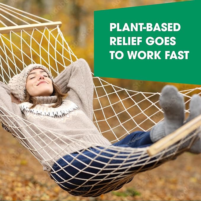 BHI Calming Stress Relief Blend 10 Natural Active Ingredients Help Restore Balance, Support Calm Mood & Sleep - Relax Mind & Body with Passionflower Chamomile & Valerian Root - 100 Tablets