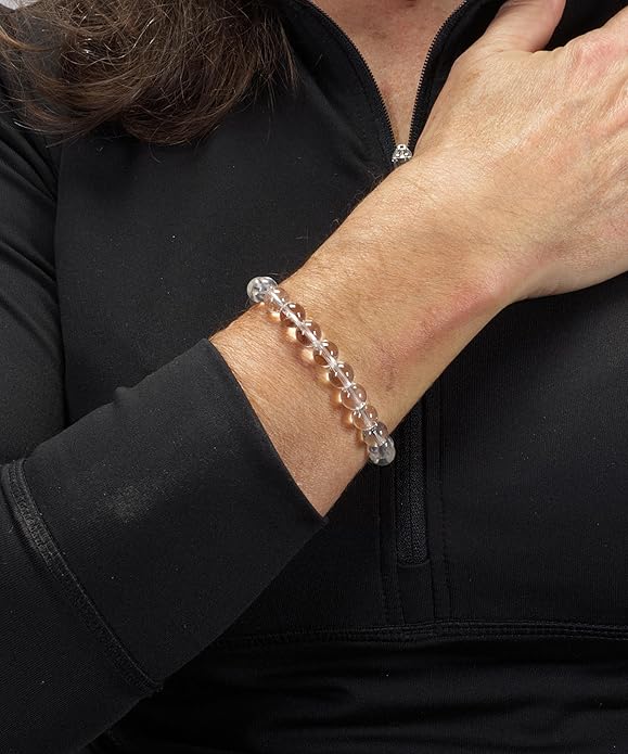 Cherry Tree Collection - Small, Medium, Large Sizes - Gemstone Beaded Bracelets For Women and Men - 8mm Round Beads