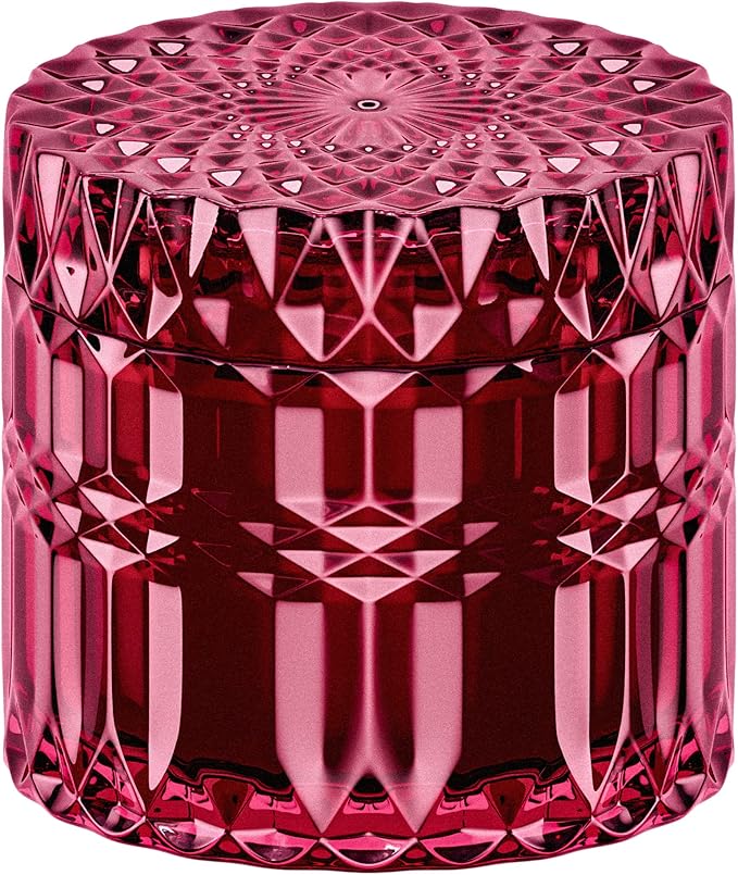 Hidden Label Wild Fig & Cassis Scented Soy Candles, Crackling Wood Wick, Muse Collection 7.4oz Glass Jar Decorative Candles, Gifts for Women