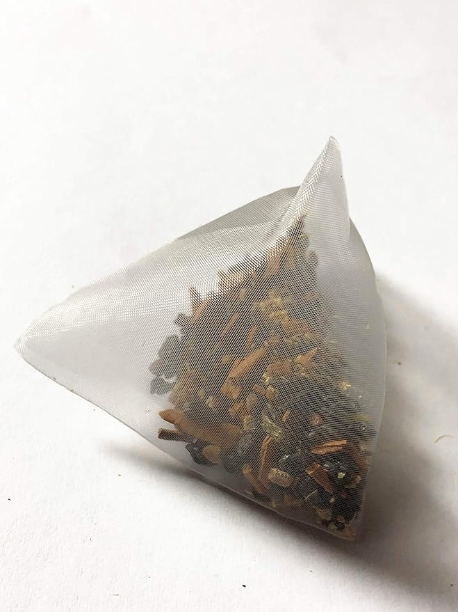 FIRE TEAS Sweet Hot Energy - Gunpowder Green Tea, Cinnamon, Saffron, Ginger, Cardamom - Energy & Power, Delicious, Coffee Alternative, Mild & Spicy - Multiple Brews