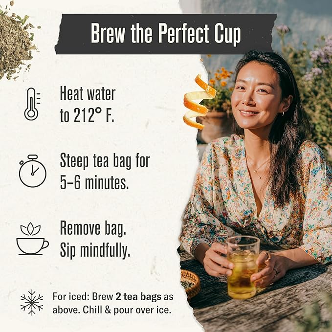 Numi Organic Tea Moroccan Mint, Bags, Herbal Teasan, 54 Count, Pack of 3