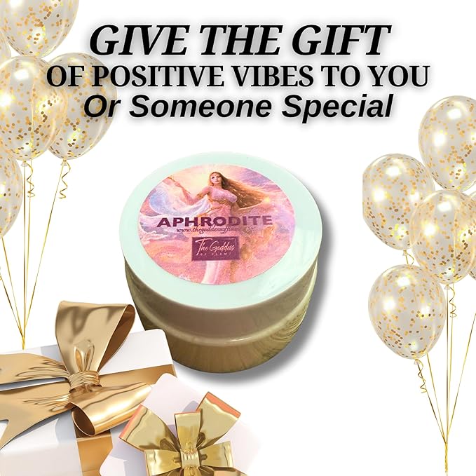 Aphrodite Body Butter – Whipped Shea Blend for Love, Beauty & Sensuality – Handmade Spiritual Moisturizer for Self-Love & Goddess Energy