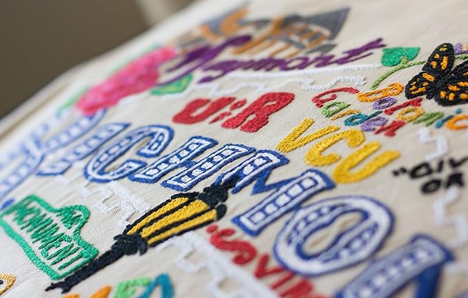 Catstudio Richmond Embroidered Decorative Throw Pillow