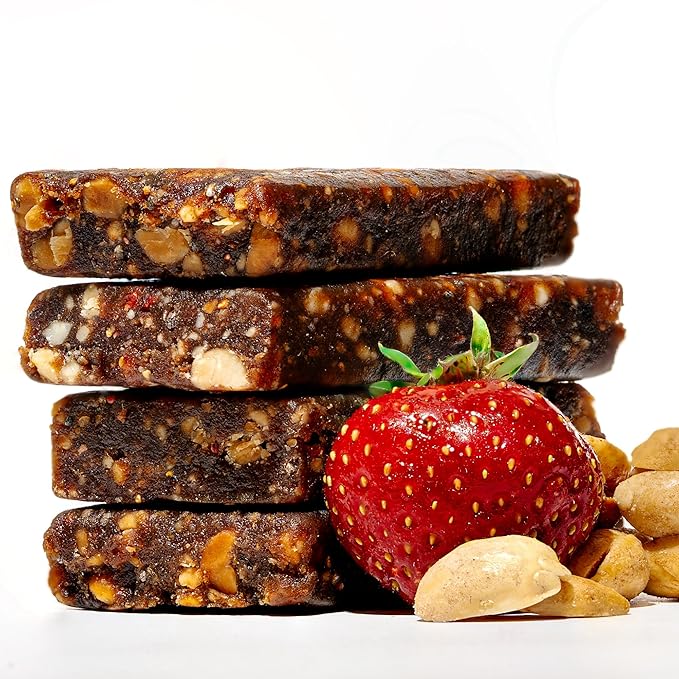 JONESBAR Fruit Lovers (12 Count (Pack of 1)), USDA Organic Fruit & Nut Bar, Non-GMO, Kosher, Vegan, Gluten Free, Simple Snack Bar