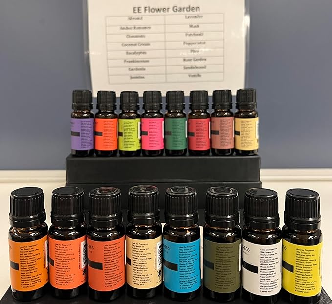 Flower Garden - Set of 16 Premium Fragrance Oils - Eternal Essence Oils