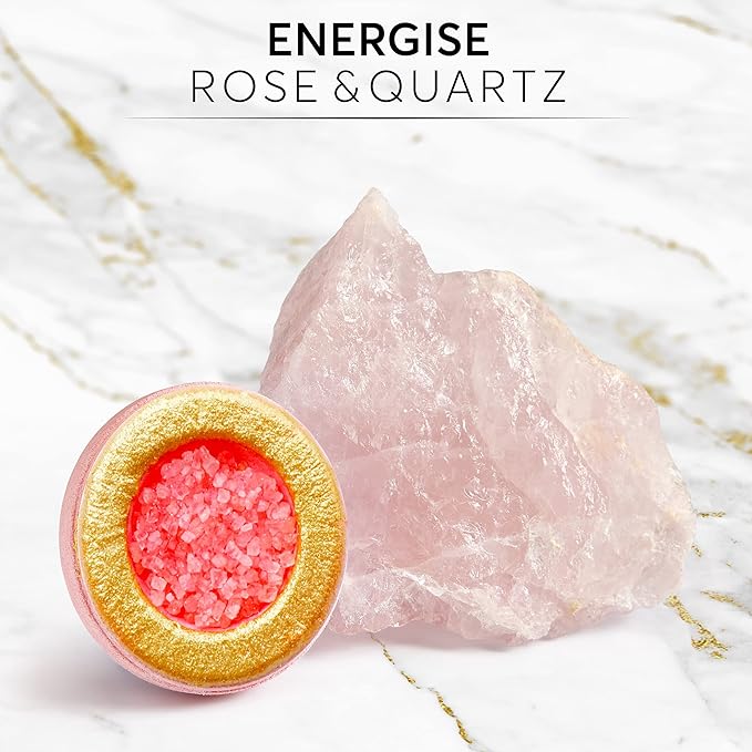 ComfyCozy Crystal Shower Steamers - 100% Natural Organic 8 Pack Aromatherapy Bombs - Luxury Spa Beauty Self Care Relaxation Gifts - Birthday Gift for Women Mom Mother Wife Her Cool Accessories Ideas