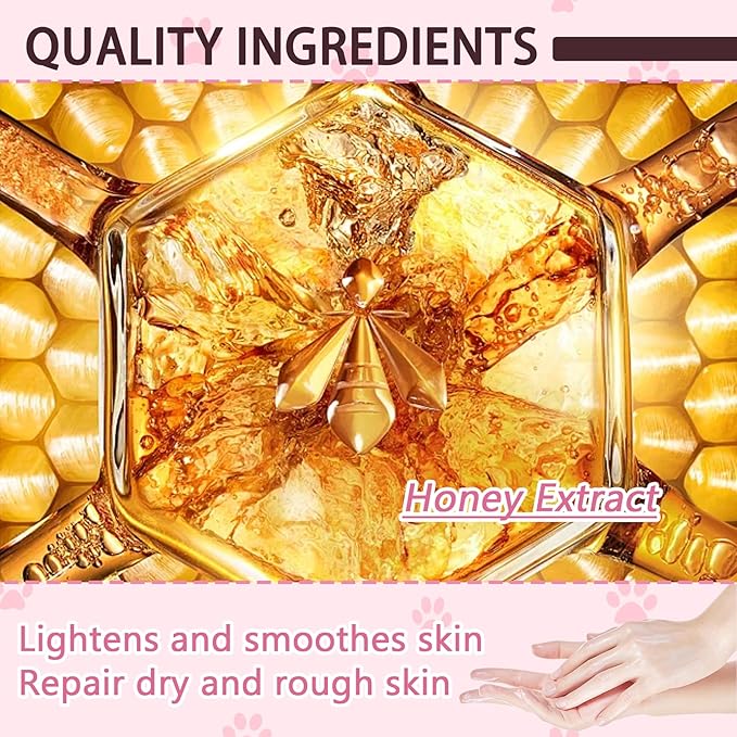 6PCS Hand Masks,Hydrating Hand Masks Moisturizing Gloves Overnight for Dry Cracked Hands,Daily Hand Care Hand Masks Gift Set for Women and Men L