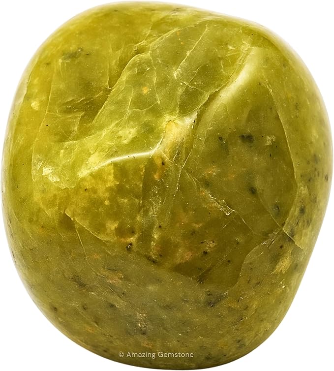 Amazing Gemstone Green Opal Crystals and Healing Stones Tumbled - 1 oz Green Opal Stone Gem Stones, Natural Healing Stones for Energy Balance, Stress Relief - Premium Polished Gems Rocks