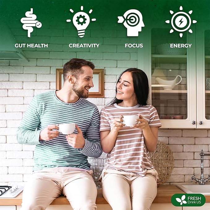 FreshDrinkUS, Oil-Reducing Herbal Tea – 40 Tea Bags | Blend of Winter Melon, Lotus Leaf, Ginger, Hawthorn, Gardenia Fruit, Rose, Cassia Seed & More | Naturally Caffeine-Free | Delicious Hot or Iced