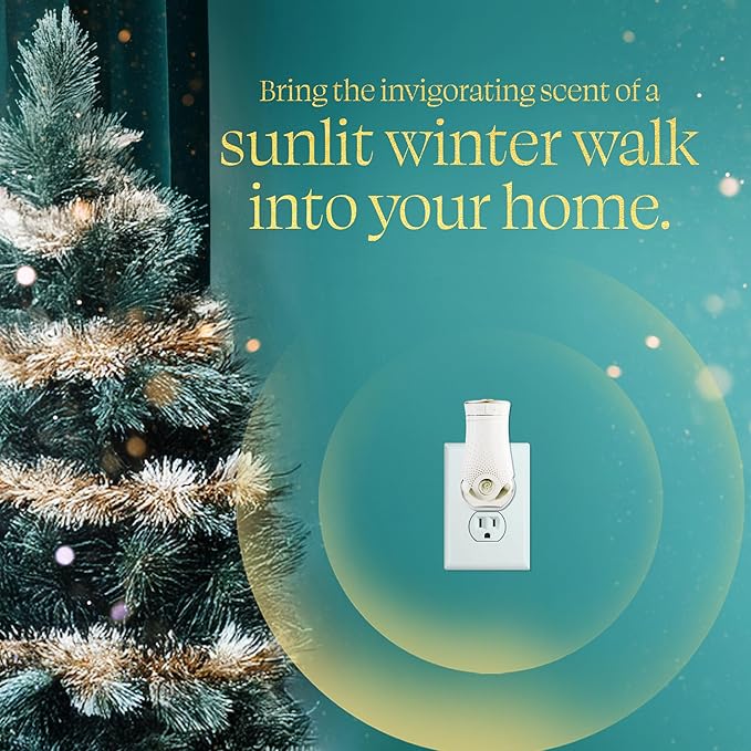 Glade PlugIns Refills Air Freshener, Bergamot & Eucalyptus, Scented and Essential Oils for Home and Bathroom, 0.67 Fl Oz, 5 Count