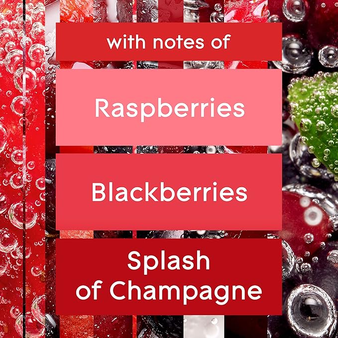 Glade PlugIns Refills Air Freshener, Scented and Essential Oils for Home and Bathroom, Bubbly Berry Splash, 3.35 Fl Oz, 5 Count