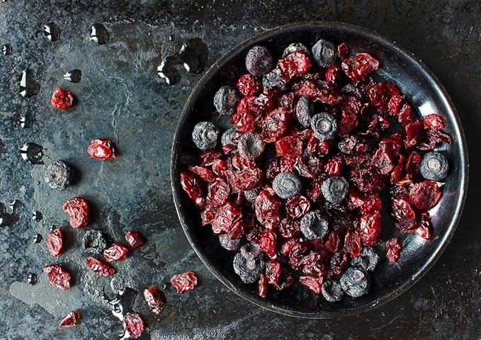 Food to Live - Organic Mixed Berries, 4 Pounds - Non-GMO Dried Blueberries, Cranberries, and Tart Cherries, Kosher, Lightly Sweetened, Unsulfured, Bulk