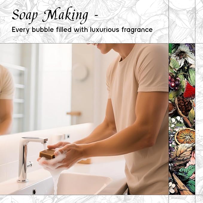 HIQILI London Men Fragrance Oil for Candle & Soap Making, Inspired by Bvr.Berry LON for-Men, Essential Oil for Diffuser, Large Rooms, Office, New Car Scents - 5.07 Fl Oz