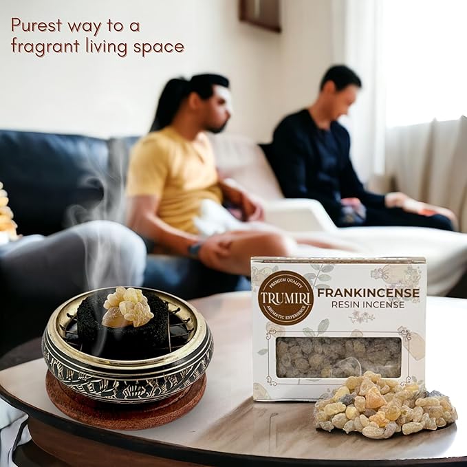 Frankincense Resin Incense for Church - Natural Tree Gum Sap - 30g Pack