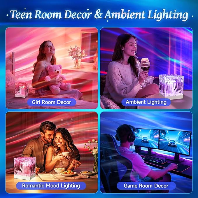 Christmas Gifts for Teens Northern Lights Projector,18 Color Gifts for Teen Boys Gifts for Teenage Girls,Remote Galaxy Projector for Bedroom Night Light for Kids Galaxy Light,Cute Room Decor Aesthetic