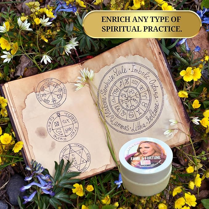 Fame & Fortune Body Butter – Luxurious Natural Moisturizer with Shea Butter, Sunflower Oil & Vitamin E | Skincare for Success, Confidence & Abundance Rituals | Handmade & Vegan