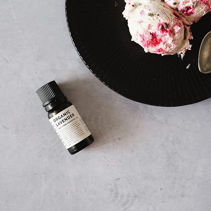 Erbology Organic Pure Lavender Essential Oil 0.34 fl oz - Small Batch - Sustainably Sourced Straight from Farm in Provence, France