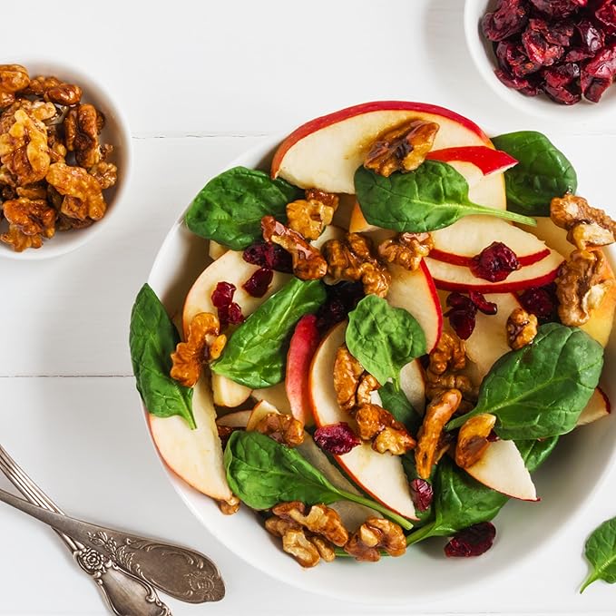 Yupik California Walnuts, Halves and Pieces, 6.5 Oz, Gluten-Free, Kosher, Raw Nuts, Unsalted, Unroasted, No Shell, Healthy Snacks, Source of Omegas