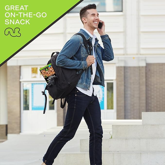 NUT CRAVINGS - Mixed Nuts (In Shell) Brazil, Walnuts, Filberts, Almonds, Pecans (16oz - 1 LB) Packed Fresh in Resealable Bag - Healthy Snack, Food Assortments