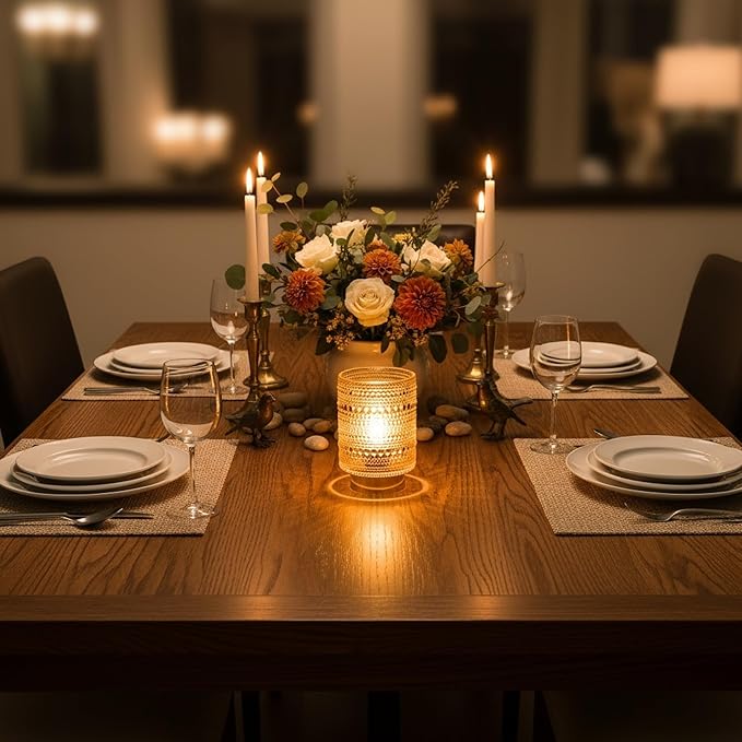 Battery Operated Lamp with Auto-Off Timer, Cordless Table Night Light for Bedroom & Entryway, Portable LED Lamp for Home, Outdoor, Camping No Battery Included (Pearl Design-Amber)