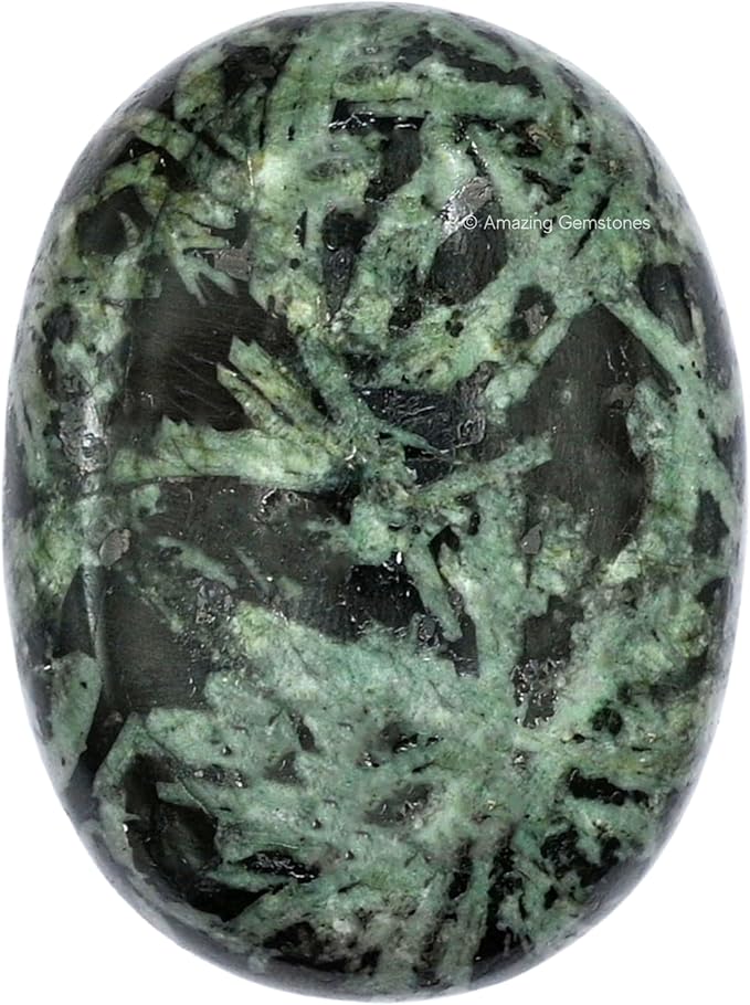 Amazing Gemstone Flower Stone Crystals and Healing Stones - Large Palm Stone Crystals Piedra - Crystal for Good Luck,Balanced Positive Energy,Meditation - Unique Stocking Stuffers and Birthday Gifts