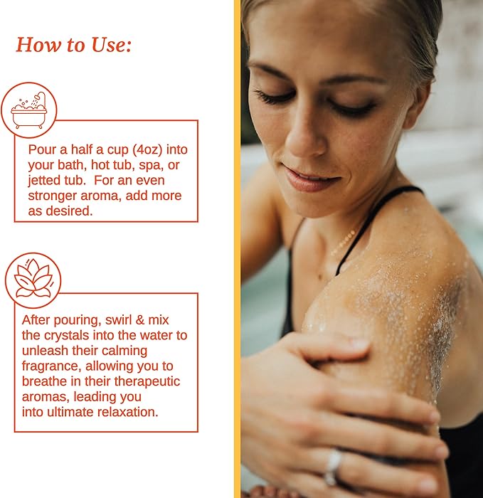 Relax Spa & Bath, Epsom & Dead Sea Salts, Aromatherapy Bath Salts for Hot Tub, Bath, or Spa, Infused with Magnesium, Verbena Lime Coconut Scent