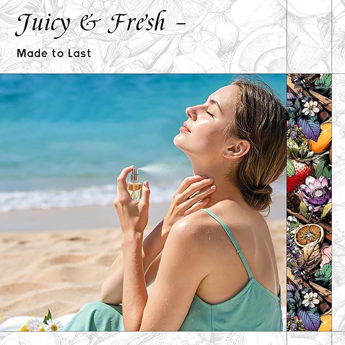 HIQILI Pomegranate Halo Fragrance Oil for DIY Perfume, Candles, Soap, Lotion & Pet Deodorizer, Fruity & Fresh Long-Lasting Scent, with Dropper - 5.07 Fl Oz