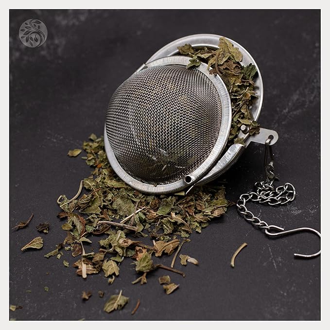 MagJo Naturals Lemon Balm Tea, Bulk Herbal Tea, Loose Leaf Melissa Officinalis, Caffeine Free, Cut and Sifted, 1 pound (16 ounces) (1 pack)