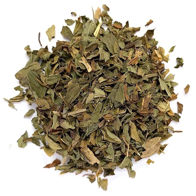 Monterey Bay Herb Co. Egyptian Peppermint Tea, Cut & Sifted | Add to Bath Blends, Oils, Soaps | Make Tea Blends & Seasonings (1 Pound)