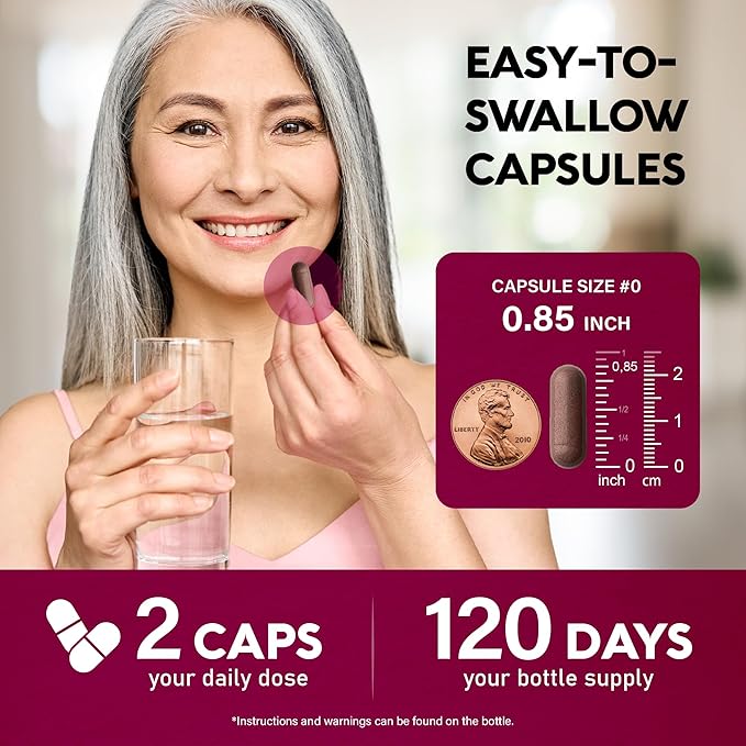 Beet Root Capsules - Healthy Blood Pressure Support Supplement** for Heart & Circulation Support - with Hawthorn Berry, Hibiscus & Garlic - Nitric Oxide for Energy - Made in USA, 240 Capsules