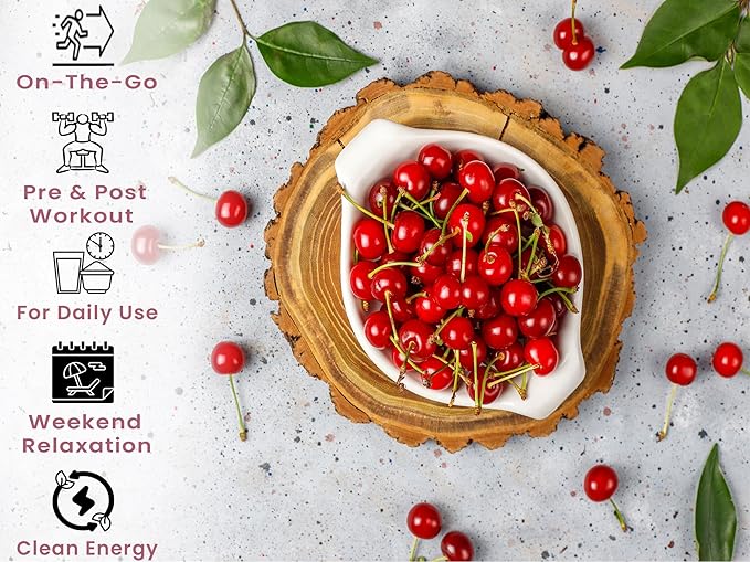 Bobelo Black Cherry Cream Energy Drink Powder, Sugar Free, Electrolytes with Guarana Caffeine, 15 Count